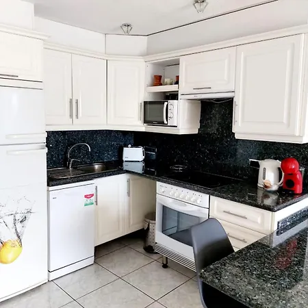 Lägenhet First Line Geranios Ocean View Air Conditioned 50 M From La Pinta *