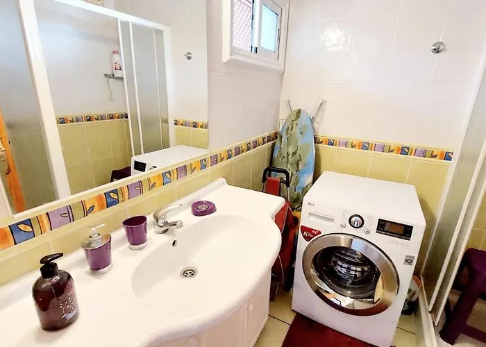 First Line Geranios Ocean View Air Conditioned 50 M From La Pinta Appartement Costa Adeje (Tenerife)